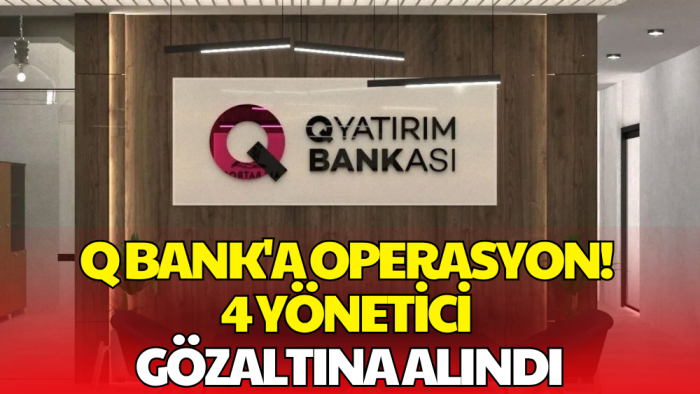 İstanbul’da Q Bank’a Yeni Tefecilik Operasyonu: 4 Gözaltı